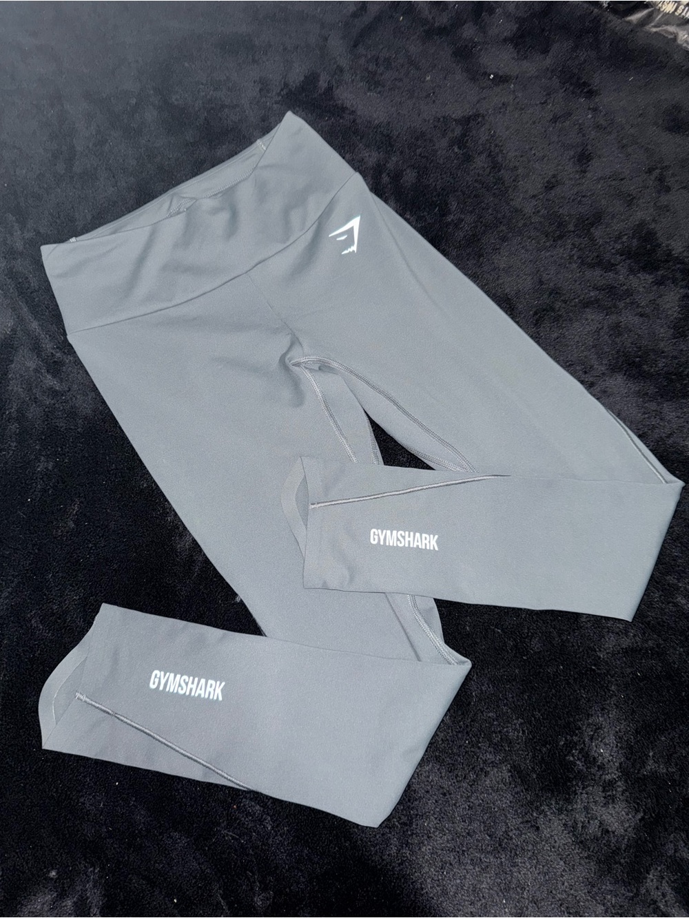 Gymshark High Waist Leggings - Charcoal Gray